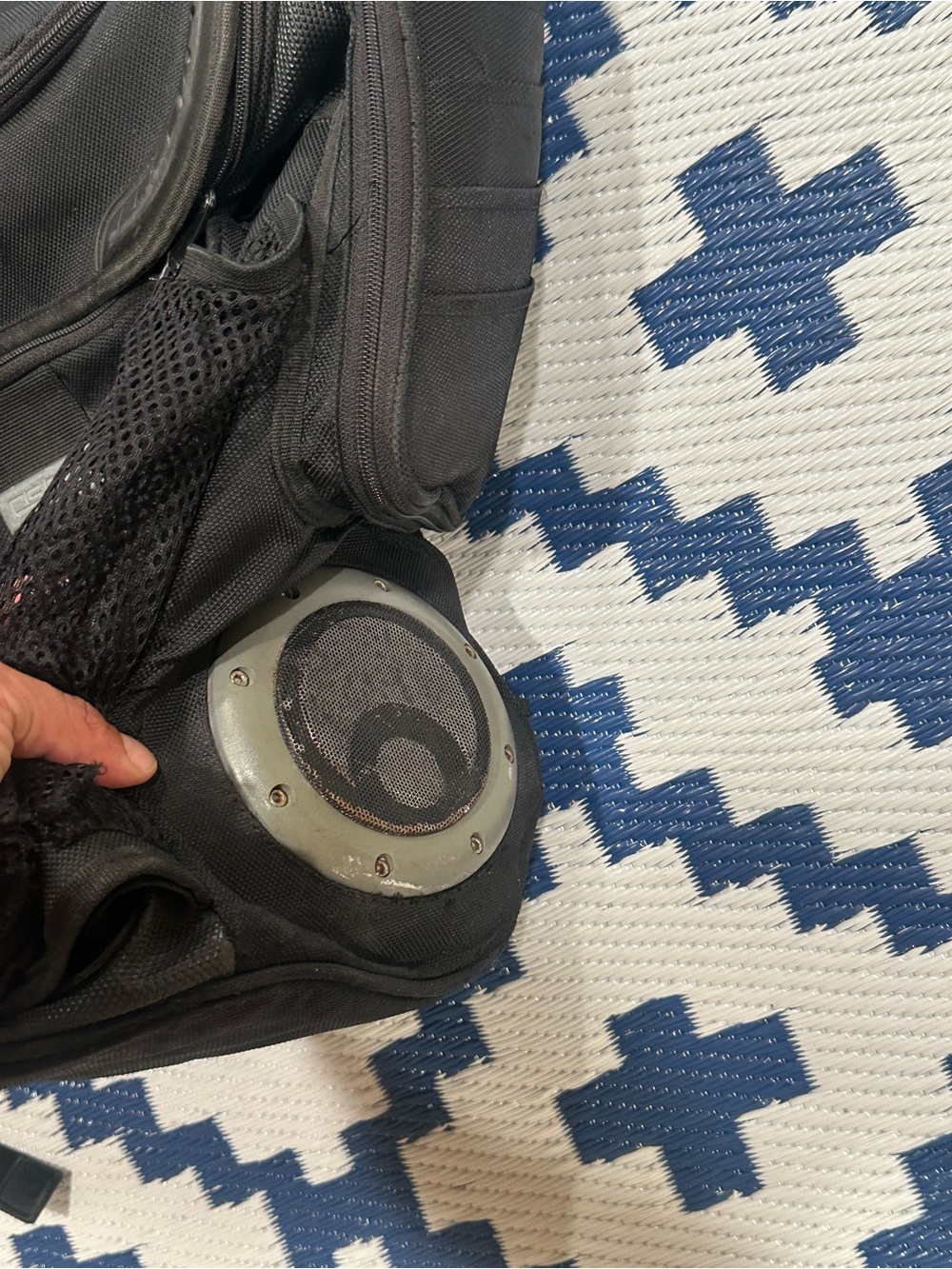 Vintage Osiris G-Bag Speaker Skater Backpack Y2K - Picture 3 of 8